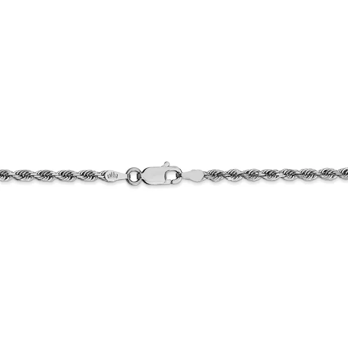 10k White Gold 275mm DC Quadruple Rope ChainWBC10WQT02118 WB Choice Jewelry Necklaces 10k White Gold 275mm DC Quadruple Rope ChainWBC10WQT02118 WB Choice Jewelry Necklaces