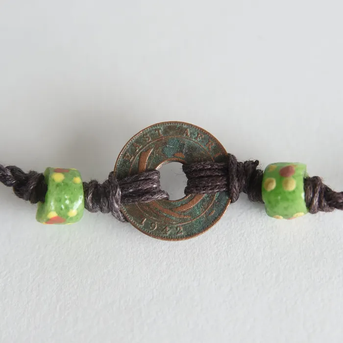 African Coin AnkletBracelet Sets Project Have Hope Bracelets