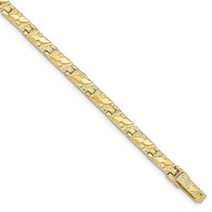 Bracelets WB Choice Jewelry 10k 40mm NUGGET BraceletWBC10N48