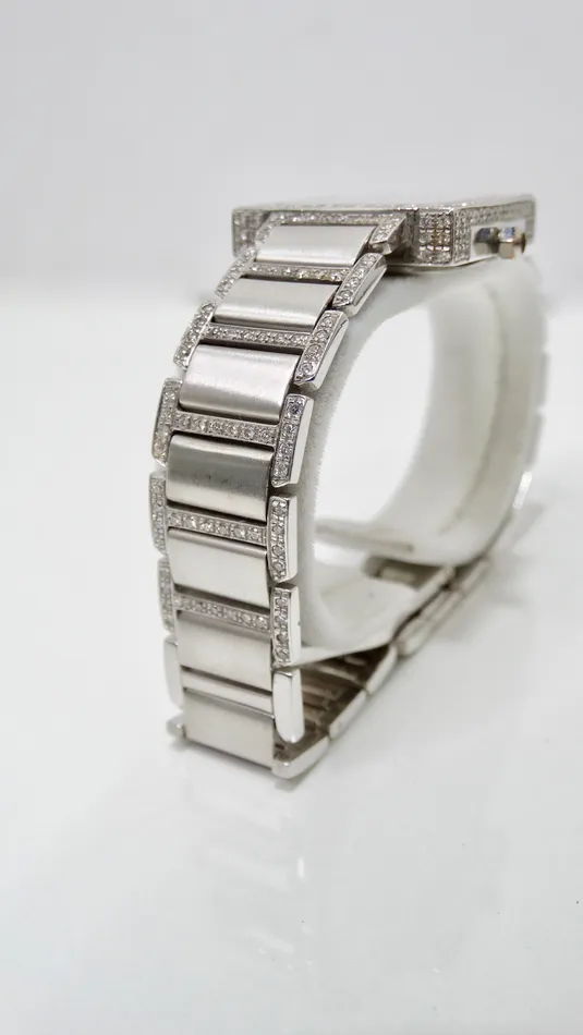 Diamond 18k White Gold Wrist Watch Vintage by Misty PreStyled Sets