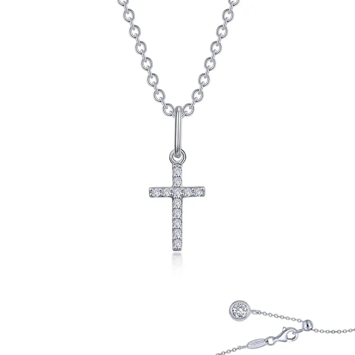 Lafonn Necklaces Mini Cross Necklace