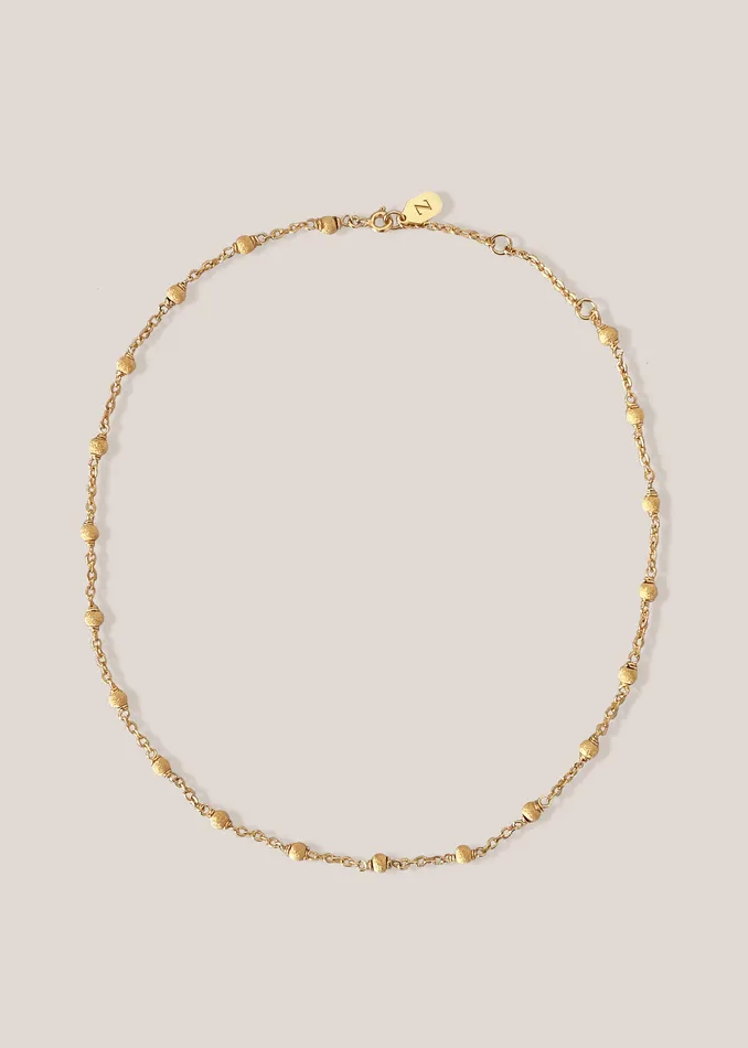 Milos Necklace gold I Z A J E W E L R Y Necklaces