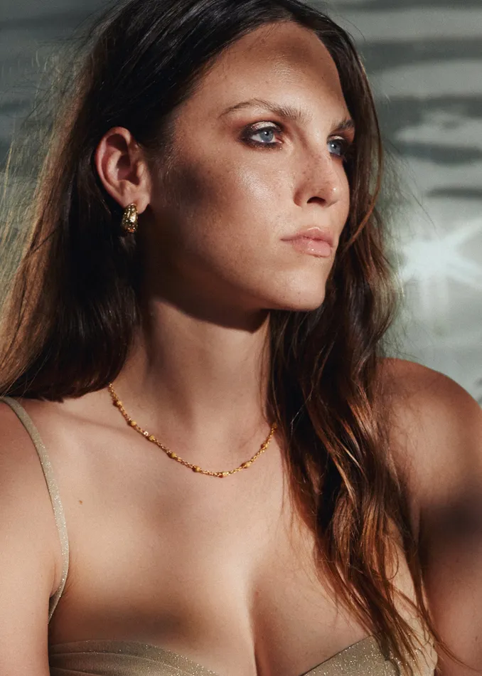 Milos Necklace gold I Z A J E W E L R Y Necklaces Milos Necklace gold I Z A J E W E L R Y Necklaces