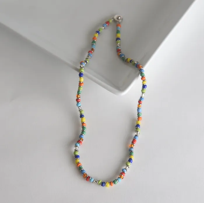 Necklaces Rangi Kioo Rainbow Glass Necklace projecthavehope2