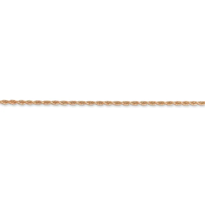 Necklaces WB Choice Jewelry 14k Rose Gold 150mm DC Rope with Lobster Clasp ChainWBC012R20 Necklaces WB Choice Jewelry 14k Rose Gold 150mm DC Rope with Lobster Clasp ChainWBC012R20