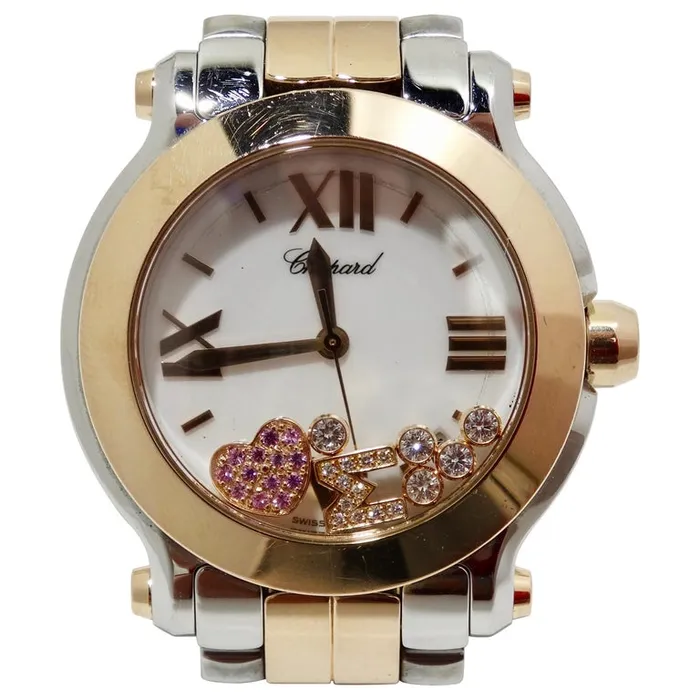 Watches Chopard Happy Diamond Sport 18kt Rose Gold Watch Vintage by Misty