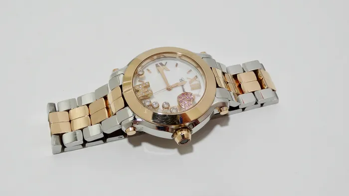 Watches Chopard Happy Diamond Sport 18kt Rose Gold Watch Vintage by Misty