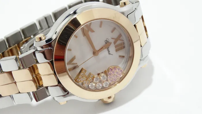Watches Chopard Happy Diamond Sport 18kt Rose Gold Watch Vintage by Misty