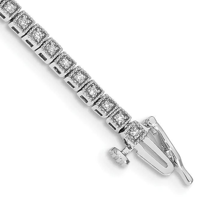 WB Choice Jewelry 14k White Gold Diamond BraceletWBCBM4664050WA Bracelets WB Choice Jewelry 14k White Gold Diamond BraceletWBCBM4664050WA Bracelets