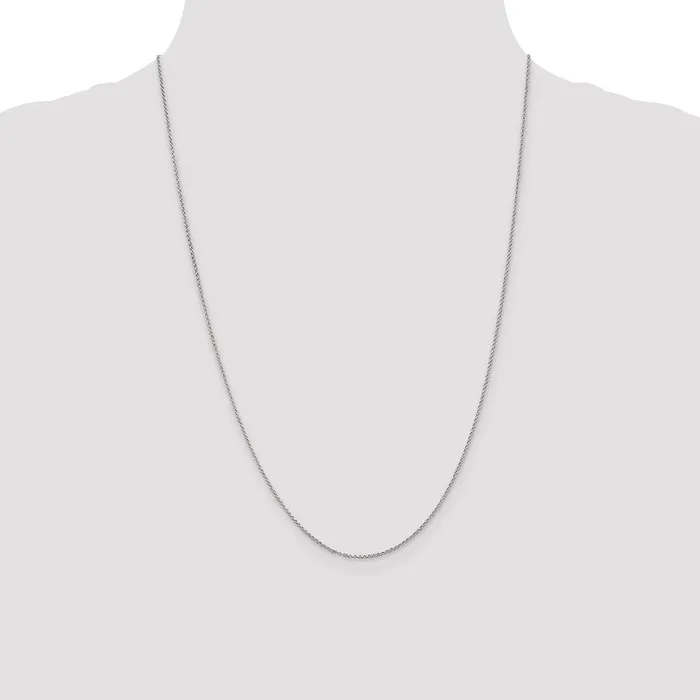 WB Choice Jewelry Necklaces 14k White Gold 115mm Rolo Pendant ChainWBCPEN32224 WB Choice Jewelry Necklaces 14k White Gold 115mm Rolo Pendant ChainWBCPEN32224