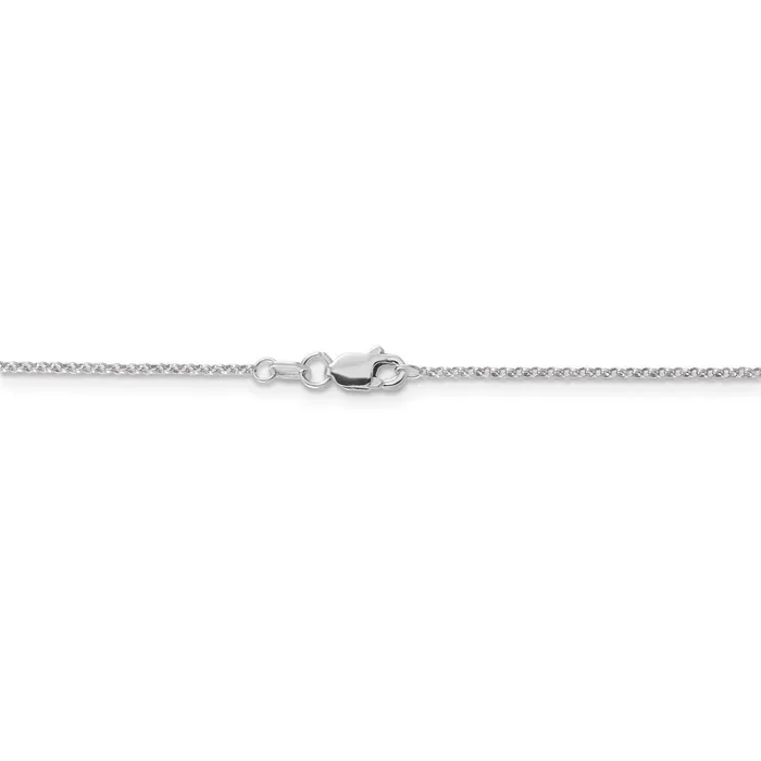 WB Choice Jewelry Necklaces 14k White Gold 115mm Rolo Pendant ChainWBCPEN32224 WB Choice Jewelry Necklaces 14k White Gold 115mm Rolo Pendant ChainWBCPEN32224