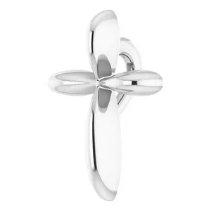 WB Choice Jewelry Necklaces Platinum 10x772 mm Cross PendantR42370114PSTWBC WB Choice Jewelry Necklaces Platinum 10x772 mm Cross PendantR42370114PSTWBC