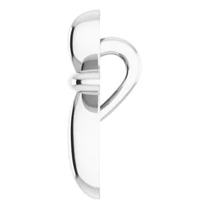 WB Choice Jewelry Necklaces Platinum 10x772 mm Cross PendantR42370114PSTWBC WB Choice Jewelry Necklaces Platinum 10x772 mm Cross PendantR42370114PSTWBC
