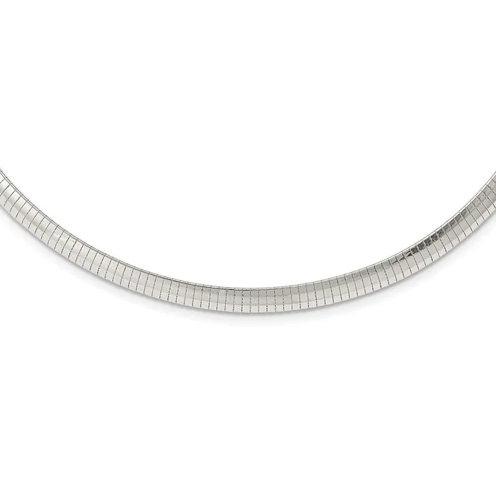 WB Choice Jewelry Necklaces Sterling Silver 6mm Cubetto NecklaceWBCQU616 WB Choice Jewelry Necklaces Sterling Silver 6mm Cubetto NecklaceWBCQU616