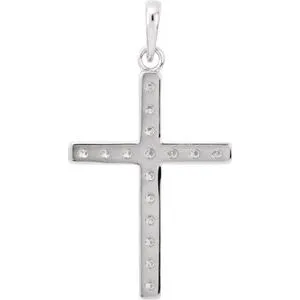 WB Choice Jewelry Platinum 12 CTW Diamond Cross Pendant R4230860002PSTWBC Necklaces WB Choice Jewelry Platinum 12 CTW Diamond Cross Pendant R4230860002PSTWBC Necklaces