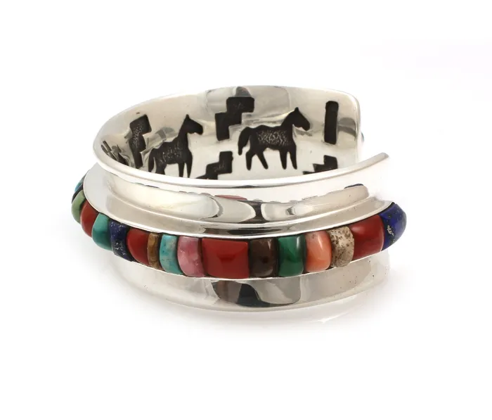 Ben Nighthorse Bracelets Horses Inside Channel Mountains Bracelet