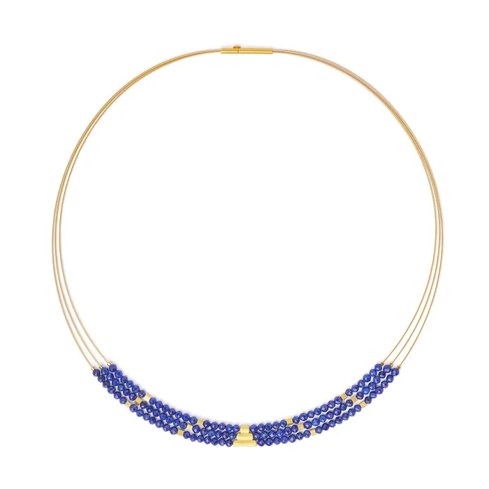Bernd Wolf Necklaces Nofreni Lapis Necklace