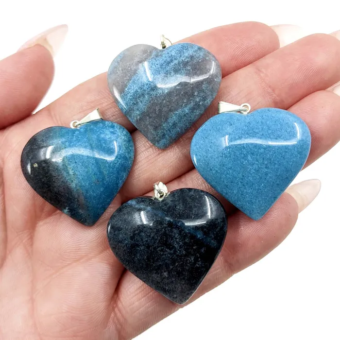 Bliss Crystals Necklaces Trolleite Heart Pendant SK8264
