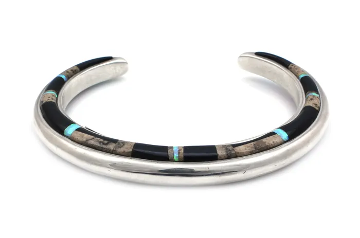 Bracelets Ben Nighthorse Side Inlay Bracelet