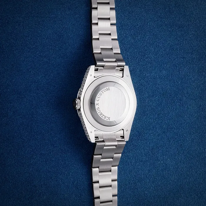 IceZeusShop Watches Custom Full Iced Moissanite Watch IceZeusShop Watches Custom Full Iced Moissanite Watch