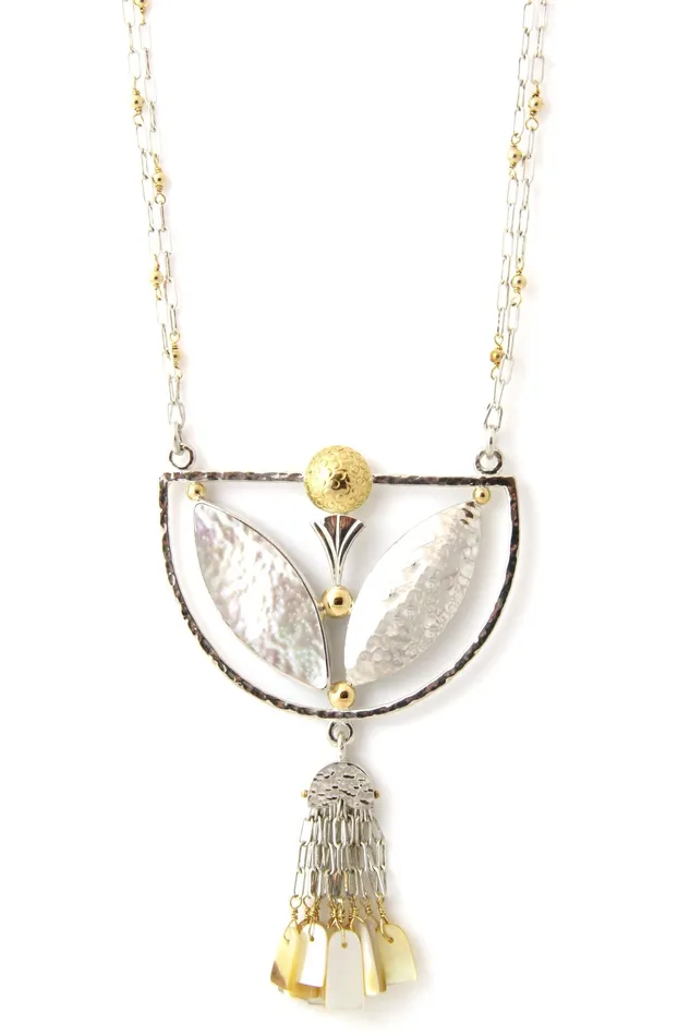 Native Seed Pod Necklace Victoria Adams Necklaces