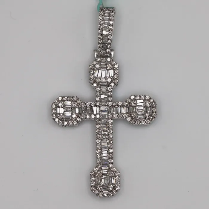 Necklaces imakegrillzcom Diamond Cross Pendant