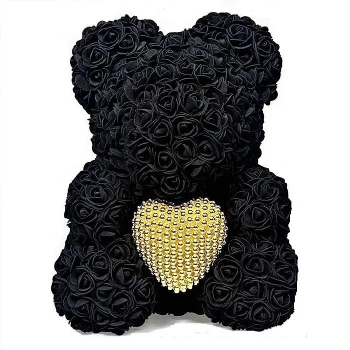 Necklaces Madeofrose Limited Edition Rose BearPearl Heart