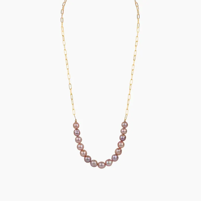 Necklaces misha hawaii Ocean Pink Pearl Necklace