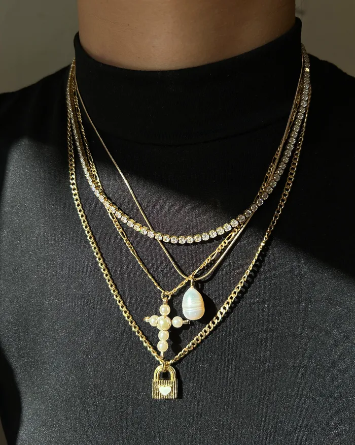 Necklaces Truly Blessed Jewels Davina Pearl Necklace