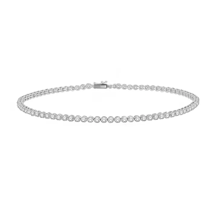 10kt White Gold 200cttw Lab Grown Diamond Tennis Bracelet Independent Jewellers Bracelets 10kt White Gold 200cttw Lab Grown Diamond Tennis Bracelet Independent Jewellers Bracelets