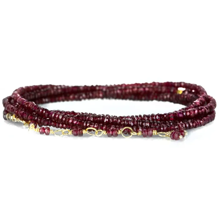 18k Ruby Wrap Bracelet Anne Sportun Bracelets