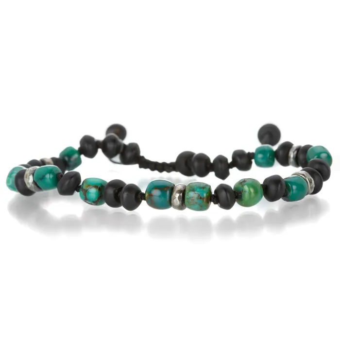 Arizona Turquiose Black Onyx Bracelet Joseph Brooks Bracelets