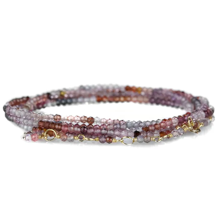 Bracelets Anne Sportun 34 Multicolored Spinel Wrap Bracelet