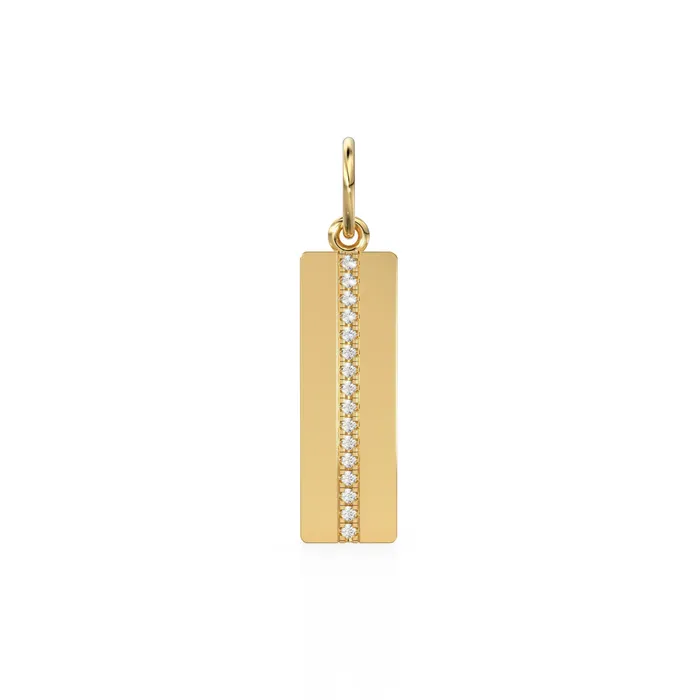Bracelets Jalvi Co 14K Solid Gold Dog Tags Pave Set Diamonds Diamond Baguettes Specialty Military Dog Tag Charm Pendants for Necklace Bracelet Bracelets Jalvi Co 14K Solid Gold Dog Tags Pave Set Diamonds Diamond Baguettes Specialty Military Dog Tag Charm Pendants for Necklace Bracelet