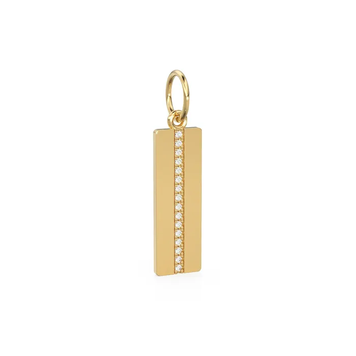 Bracelets Jalvi Co 14K Solid Gold Dog Tags Pave Set Diamonds Diamond Baguettes Specialty Military Dog Tag Charm Pendants for Necklace Bracelet Bracelets Jalvi Co 14K Solid Gold Dog Tags Pave Set Diamonds Diamond Baguettes Specialty Military Dog Tag Charm Pendants for Necklace Bracelet