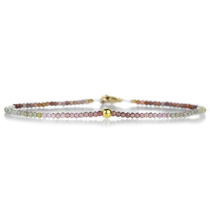 Bracelets Margaret Solow 18k Red Sapphire Bead Bracelet