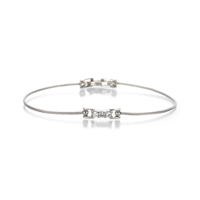 Diamond Bar Wire Bracelet Paul Morelli Bracelets