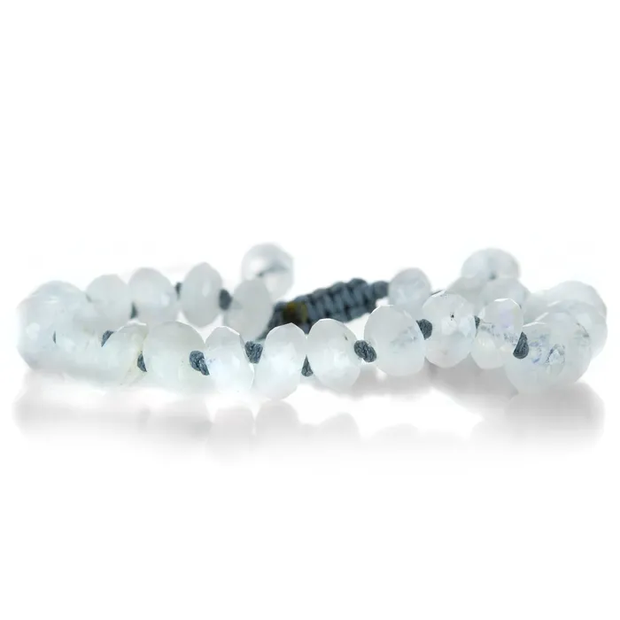 Faceted Moonstone 8mm Bracelet Joseph Brooks Bracelets