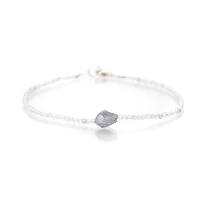 Fluorite and Spinel Bracelet Margaret Solow Bracelets