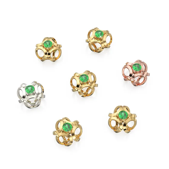 Jalvi Co Necklaces Fluid Geometric Emerald Gold Pendant Emerald Handmade Solid 18k Gold Charm Emerald Necklace Necklace Charms Pendant 11mm x 11mm Jalvi Co Necklaces Fluid Geometric Emerald Gold Pendant Emerald Handmade Solid 18k Gold Charm Emerald Necklace Necklace Charms Pendant 11mm x 11mm