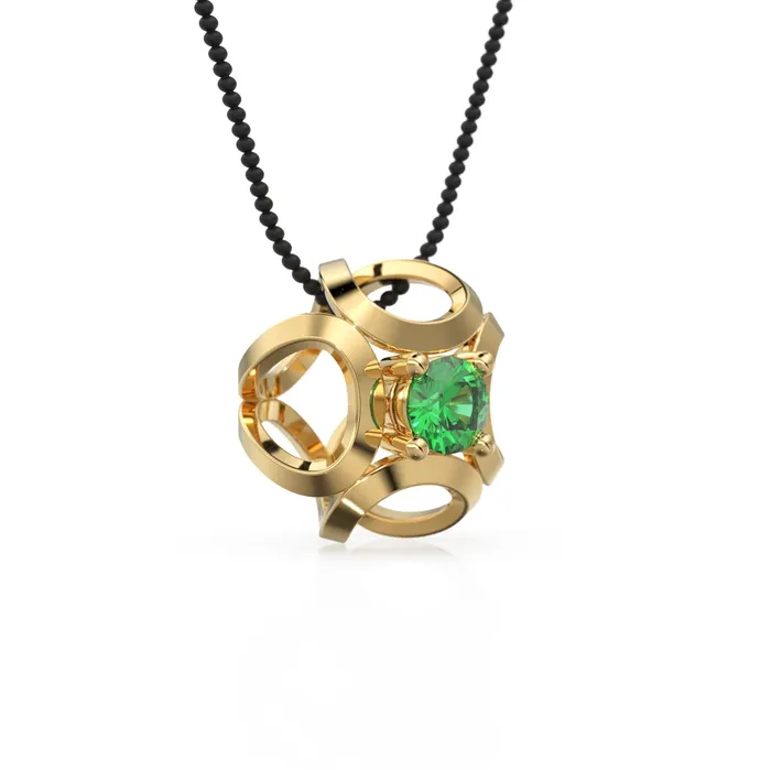Jalvi Co Necklaces Fluid Geometric Emerald Gold Pendant Emerald Handmade Solid 18k Gold Charm Emerald Necklace Necklace Charms Pendant 11mm x 11mm Jalvi Co Necklaces Fluid Geometric Emerald Gold Pendant Emerald Handmade Solid 18k Gold Charm Emerald Necklace Necklace Charms Pendant 11mm x 11mm