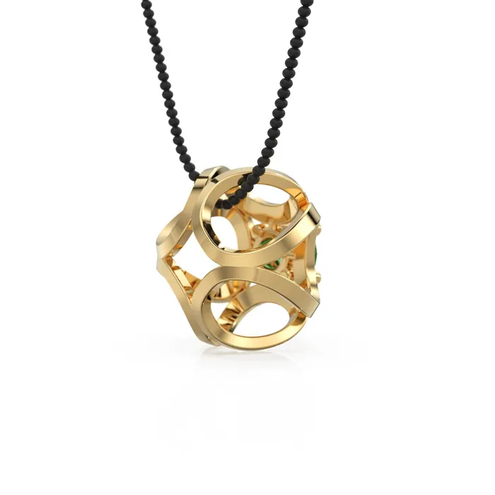 Jalvi Co Necklaces Fluid Geometric Emerald Gold Pendant Emerald Handmade Solid 18k Gold Charm Emerald Necklace Necklace Charms Pendant 11mm x 11mm Jalvi Co Necklaces Fluid Geometric Emerald Gold Pendant Emerald Handmade Solid 18k Gold Charm Emerald Necklace Necklace Charms Pendant 11mm x 11mm