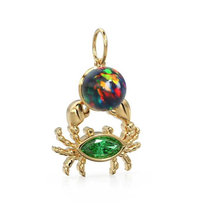 Jalvi Co PreStyled Sets 14K Yellow Gold Diamond Crab Pendant Black Opal Crab Emerald Gold Crab Crab Pendant Turquoise Pendant Crab Jewelry Gold Nautical Jalvi Co PreStyled Sets 14K Yellow Gold Diamond Crab Pendant Black Opal Crab Emerald Gold Crab Crab Pendant Turquoise Pendant Crab Jewelry Gold Nautical