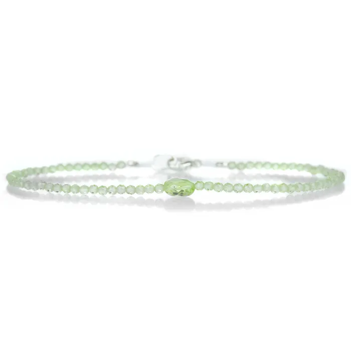 Margaret Solow Faceted Peridot Bracelet Bracelets