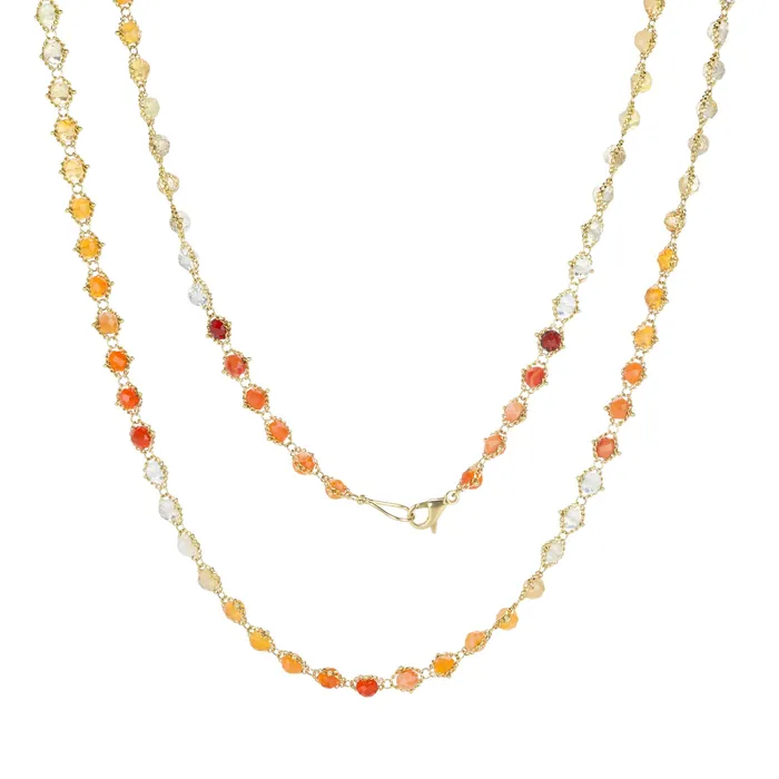 Necklaces Amali Mexican Opal Woven Necklace