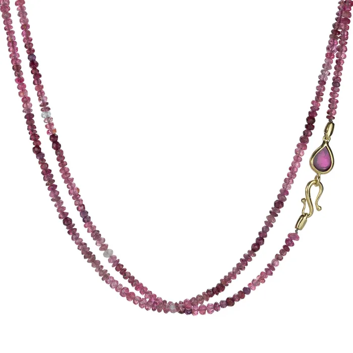 Necklaces Pink Tourmaline Serpent Necklace Rachel Atherley
