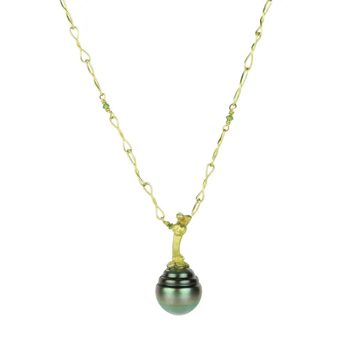 Pearl Pendant with Ladybug Pendant Only Lene Vibe Necklaces Pearl Pendant with Ladybug Pendant Only Lene Vibe Necklaces