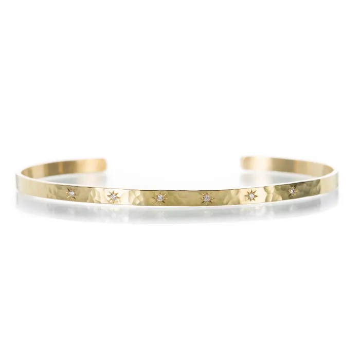 PreStyled Sets Annie Fensterstock Gold and 6 Diamond Cuff