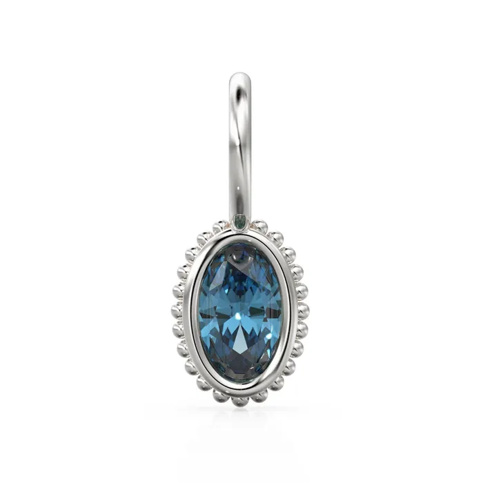 PreStyled Sets Jalvi Co London Blue Topaz Oval Cut Solid Gold Charm Blue Gemstone Handmade 18k Gold Pendant 14k Gold November Birthstone Jewelry Making Findings PreStyled Sets Jalvi Co London Blue Topaz Oval Cut Solid Gold Charm Blue Gemstone Handmade 18k Gold Pendant 14k Gold November Birthstone Jewelry Making Findings
