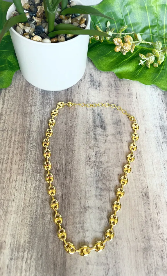SophiaRene Boutique Necklaces Chunky Link Trending Necklace
